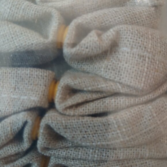 FABRIC 4FT CORD COVER TAN/CREAM - Picture 4 of 4